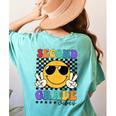 2nd Grade Teacher Shirts First Day Second Grade Shirt Girls Women's Comfort Colors T-Shirt Back Print Chalky Mint