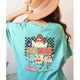 3rd Grade Boo Crew Third Grade Halloween Costume Teacher Kid Women's Comfort Colors T-Shirt Back Print Chalky Mint