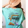 4489 Square Root 67 Math Teacher Halloween Costume Professor Women's Comfort Colors T-Shirt Back Print Chalky Mint 4489 Square Root 67 Math Teacher Halloween Costume Professor Women's Comfort Colors T-Shirt Back Print Chalky Mint