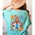 67 Chemistry Science Teacher Periodic Table Thanksgiving Women's Comfort Colors T-Shirt Back Print Chalky Mint