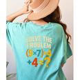 67 Meme Pemdas Elementary Math Teacher Brainrot Joke Women's Comfort Colors T-Shirt Back Print Chalky Mint 67 Meme Pemdas Elementary Math Teacher Brainrot Joke Women's Comfort Colors T-Shirt Back Print Chalky Mint
