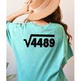 67 Meme Square Root 4489 Six Seven Slang Math Teacher Women's Comfort Colors T-Shirt Back Print Chalky Mint 67 Meme Square Root 4489 Six Seven Slang Math Teacher Women's Comfort Colors T-Shirt Back Print Chalky Mint