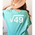67 Six Seven Meme Square Root Couple Matching Teacher Women's Comfort Colors T-Shirt Back Print Chalky Mint 67 Six Seven Meme Square Root Couple Matching Teacher Women's Comfort Colors T-Shirt Back Print Chalky Mint