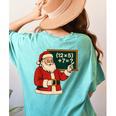 67 Teacher Christmas Santa Six Seven Meme Brainrot Math Joke Women's Comfort Colors T-Shirt Back Print Chalky Mint 67 Teacher Christmas Santa Six Seven Meme Brainrot Math Joke Women's Comfort Colors T-Shirt Back Print Chalky Mint