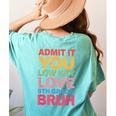 Admit It You Low Key Love 6th Grade Bruh Teacher Squad Life Women's Comfort Colors T-Shirt Back Print Chalky Mint Admit It You Low Key Love 6th Grade Bruh Teacher Squad Life Women's Comfort Colors T-Shirt Back Print Chalky Mint