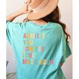 Admit It You Low Key Love Math Bruh Math Teacher Women's Comfort Colors T-Shirt Back Print Chalky Mint Admit It You Low Key Love Math Bruh Math Teacher Women's Comfort Colors T-Shirt Back Print Chalky Mint