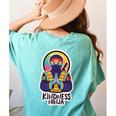 Anti Bullying Kindness Ninja School Teacher Student Women's Comfort Colors T-Shirt Back Print Chalky Mint Anti Bullying Kindness Ninja School Teacher Student Women's Comfort Colors T-Shirt Back Print Chalky Mint