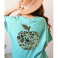 Apple Hearts Teacher Camouflage Clothing School Camo Apple For Men Women Girls Kids Women's Comfort Colors T-Shirt Back Print Chalky Mint Apple Hearts Teacher Camouflage Clothing School Camo Apple For Men Women Girls Kids Women's Comfort Colors T-Shirt Back Print Chalky Mint