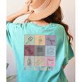 Art Teacher Life Retro Groovy Teaching Future Artists Women's Comfort Colors T-Shirt Back Print Chalky Mint Art Teacher Life Retro Groovy Teaching Future Artists Women's Comfort Colors T-Shirt Back Print Chalky Mint