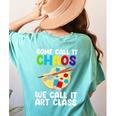 Art Teacher For Men Women Art Teacher Appreciation Women's Comfort Colors T-Shirt Back Print Chalky Mint Art Teacher For Men Women Art Teacher Appreciation Women's Comfort Colors T-Shirt Back Print Chalky Mint