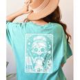 Artist Tarot Card Skeleton Painter Art Teacher Witchy Women's Comfort Colors T-Shirt Back Print Chalky Mint Artist Tarot Card Skeleton Painter Art Teacher Witchy Women's Comfort Colors T-Shirt Back Print Chalky Mint