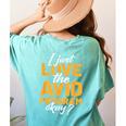AVID Team Appreciation Essentials AVID Program Teacher Women's Comfort Colors T-Shirt Back Print Chalky Mint