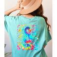 Back To School Eighth 8th Grade Tie Dye Typography Teacher Women's Comfort Colors T-Shirt Back Print Chalky Mint Back To School Eighth 8th Grade Tie Dye Typography Teacher Women's Comfort Colors T-Shirt Back Print Chalky Mint