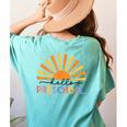 Back To School Hello Preschool For Kids Teacher Women Women's Comfort Colors T-Shirt Back Print Chalky Mint