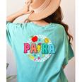 Back To School Para For Men Women Teacher Women's Comfort Colors T-Shirt Back Print Chalky Mint