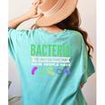 Bacteria Culture Biology Science Teacher Biologist Women's Comfort Colors T-Shirt Back Print Chalky Mint Bacteria Culture Biology Science Teacher Biologist Women's Comfort Colors T-Shirt Back Print Chalky Mint