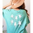 Ballet Ghost Dancer Spooky Dance Teacher Halloween Costume Women's Comfort Colors T-Shirt Back Print Chalky Mint Ballet Ghost Dancer Spooky Dance Teacher Halloween Costume Women's Comfort Colors T-Shirt Back Print Chalky Mint