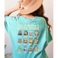 How To Become A Better Reader Animals Reading Teacher Women's Comfort Colors T-Shirt Back Print Chalky Mint How To Become A Better Reader Animals Reading Teacher Women's Comfort Colors T-Shirt Back Print Chalky Mint