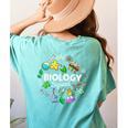 Biology Squad Science Teacher Student Biologist Women's Comfort Colors T-Shirt Back Print Chalky Mint Biology Squad Science Teacher Student Biologist Women's Comfort Colors T-Shirt Back Print Chalky Mint