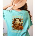 Books Are Spooktacular Ghost Book Reading Halloween Teachers Women's Comfort Colors T-Shirt Back Print Chalky Mint Books Are Spooktacular Ghost Book Reading Halloween Teachers Women's Comfort Colors T-Shirt Back Print Chalky Mint