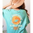 My Broom Broke So Now I Teach Art Teacher Halloween Costume For Men Women Women's Comfort Colors T-Shirt Back Print Chalky Mint
