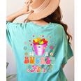 Be A Bucket Filler Teacher Teaching Groovy Back To School For Men Women Women's Comfort Colors T-Shirt Back Print Chalky Mint Be A Bucket Filler Teacher Teaching Groovy Back To School For Men Women Women's Comfort Colors T-Shirt Back Print Chalky Mint