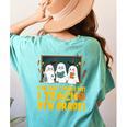 You Can't Scare Me I Teach 5th Grade Teacher Halloween Women's Comfort Colors T-Shirt Back Print Chalky Mint You Can't Scare Me I Teach 5th Grade Teacher Halloween Women's Comfort Colors T-Shirt Back Print Chalky Mint