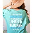 Chemistry Teacher Appreciation Men Women T-Shirt Women's Comfort Colors T-Shirt Back Print Chalky Mint Chemistry Teacher Appreciation Men Women T-Shirt Women's Comfort Colors T-Shirt Back Print Chalky Mint