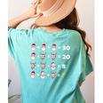 Christmas Math Quiz Teacher Equation Math Teacher Women's Comfort Colors T-Shirt Back Print Chalky Mint Christmas Math Quiz Teacher Equation Math Teacher Women's Comfort Colors T-Shirt Back Print Chalky Mint