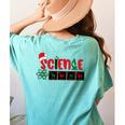 Christmas Science Teacher Santa Educator Chemical Elements Women's Comfort Colors T-Shirt Back Print Chalky Mint Christmas Science Teacher Santa Educator Chemical Elements Women's Comfort Colors T-Shirt Back Print Chalky Mint