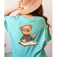 Classroom Fun With Teddy Bear Teacher Women's Comfort Colors T-Shirt Back Print Chalky Mint Classroom Fun With Teddy Bear Teacher Women's Comfort Colors T-Shirt Back Print Chalky Mint