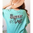The Concert Day Elementary Music Teacher First Day Of School Women's Comfort Colors T-Shirt Back Print Chalky Mint The Concert Day Elementary Music Teacher First Day Of School Women's Comfort Colors T-Shirt Back Print Chalky Mint