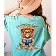 All The Cool Lions Are Reading Lion Teacher Men Women Kids Women's Comfort Colors T-Shirt Back Print Chalky Mint All The Cool Lions Are Reading Lion Teacher Men Women Kids Women's Comfort Colors T-Shirt Back Print Chalky Mint