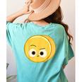 Cute Good Egg Teacher Halloween Costume Group The Big Cheese Women's Comfort Colors T-Shirt Back Print Chalky Mint