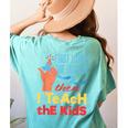 Diabetic Teacher Diabetes Awareness Insulin Blue Ribbon Women's Comfort Colors T-Shirt Back Print Chalky Mint Diabetic Teacher Diabetes Awareness Insulin Blue Ribbon Women's Comfort Colors T-Shirt Back Print Chalky Mint