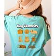 Dog Geometry Math Teacher Back To School STEM Humor Women's Comfort Colors T-Shirt Back Print Chalky Mint Dog Geometry Math Teacher Back To School STEM Humor Women's Comfort Colors T-Shirt Back Print Chalky Mint