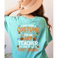 I Don't Need a Costume I'm An Art Teacher Retro Halloween Women's Comfort Colors T-Shirt Back Print Chalky Mint I Don't Need a Costume I'm An Art Teacher Retro Halloween Women's Comfort Colors T-Shirt Back Print Chalky Mint