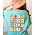 Dual Language Crew Bilingual Spanish Teacher Back To School For Men Women Women's Comfort Colors T-Shirt Back Print Chalky Mint