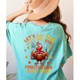 Eat Kids Punctuation Saves Lives Thanksgiving Turkey Teacher Women's Comfort Colors T-Shirt Back Print Chalky Mint Eat Kids Punctuation Saves Lives Thanksgiving Turkey Teacher Women's Comfort Colors T-Shirt Back Print Chalky Mint