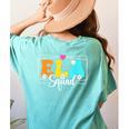 ELA Squad Teacher Back To School English Language Arts Women's Comfort Colors T-Shirt Back Print Chalky Mint ELA Squad Teacher Back To School English Language Arts Women's Comfort Colors T-Shirt Back Print Chalky Mint