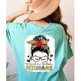 Elementary Teacher Remind Me To Take Attendance Women Women's Comfort Colors T-Shirt Back Print Chalky Mint Elementary Teacher Remind Me To Take Attendance Women Women's Comfort Colors T-Shirt Back Print Chalky Mint