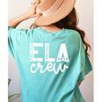 English Language Art Teacher Crew ELA Squad English Teacher Women's Comfort Colors T-Shirt Back Print Chalky Mint English Language Art Teacher Crew ELA Squad English Teacher Women's Comfort Colors T-Shirt Back Print Chalky Mint