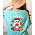 Espooky Vibes Maestra Halloween Spanish Mexican Teacher Women's Comfort Colors T-Shirt Back Print Chalky Mint Espooky Vibes Maestra Halloween Spanish Mexican Teacher Women's Comfort Colors T-Shirt Back Print Chalky Mint