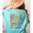 Everyone Is Welcome Here Tshirt Idaho Teacher Support Retro Women's Comfort Colors T-Shirt Back Print Chalky Mint Everyone Is Welcome Here Tshirt Idaho Teacher Support Retro Women's Comfort Colors T-Shirt Back Print Chalky Mint