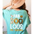 Faboolous ESL ESOL Teacher Spooky Teacher Halloween Costume For Men Women Women's Comfort Colors T-Shirt Back Print Chalky Mint Faboolous ESL ESOL Teacher Spooky Teacher Halloween Costume For Men Women Women's Comfort Colors T-Shirt Back Print Chalky Mint