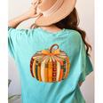 Fall Book Halloween Costume Autumn Pumpkin Teacher Kids Women's Comfort Colors T-Shirt Back Print Chalky Mint Fall Book Halloween Costume Autumn Pumpkin Teacher Kids Women's Comfort Colors T-Shirt Back Print Chalky Mint