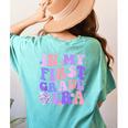 In My First Grade Era 1st Grade Girls Teacher Back To School Women's Comfort Colors T-Shirt Back Print Chalky Mint In My First Grade Era 1st Grade Girls Teacher Back To School Women's Comfort Colors T-Shirt Back Print Chalky Mint