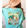 First Grade Zoo Field Trip Matching Student Teacher Class Women's Comfort Colors T-Shirt Back Print Chalky Mint First Grade Zoo Field Trip Matching Student Teacher Class Women's Comfort Colors T-Shirt Back Print Chalky Mint