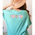 Fourth Grade Team 4th Grade Teacher Girls Boys Women's Comfort Colors T-Shirt Back Print Chalky Mint Fourth Grade Team 4th Grade Teacher Girls Boys Women's Comfort Colors T-Shirt Back Print Chalky Mint