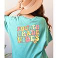 Fourth Grade Vibes Hello Team 4th Grade Teacher Kids Retro Women's Comfort Colors T-Shirt Back Print Chalky Mint Fourth Grade Vibes Hello Team 4th Grade Teacher Kids Retro Women's Comfort Colors T-Shirt Back Print Chalky Mint